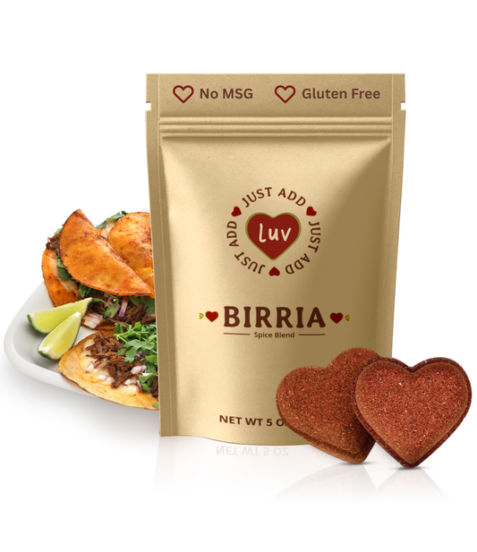 Birria Luv Bombs (2 per bag) Mild (Regular) with Rich Flavor