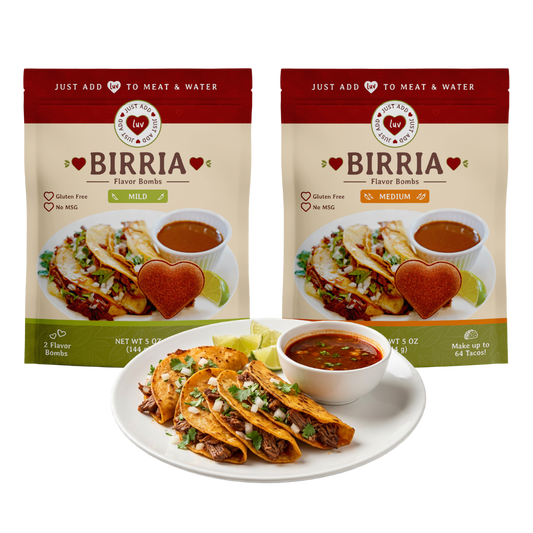 Birria Luv Bombs (2 per bag) Mild & Medium
